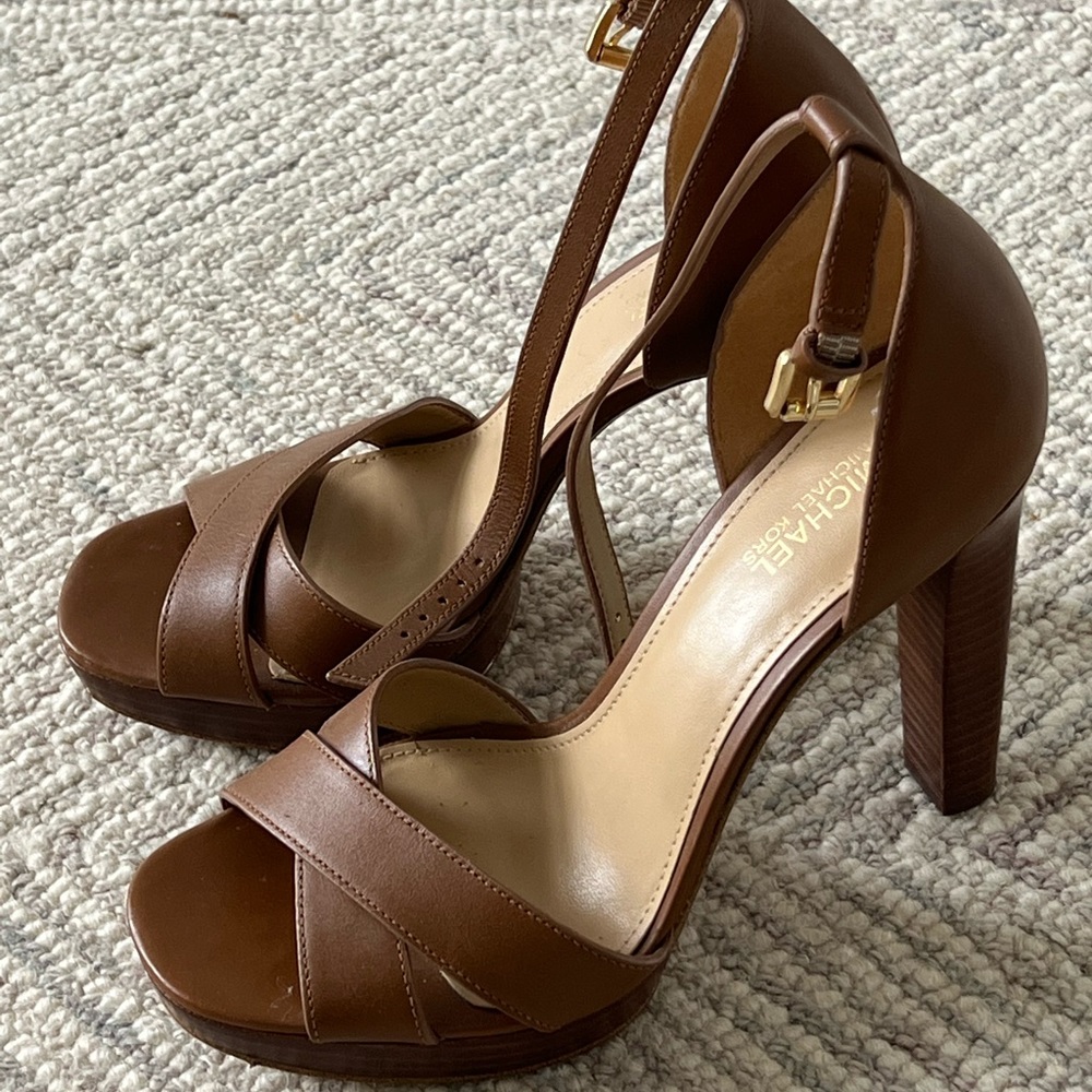 Brown Heel Sandals